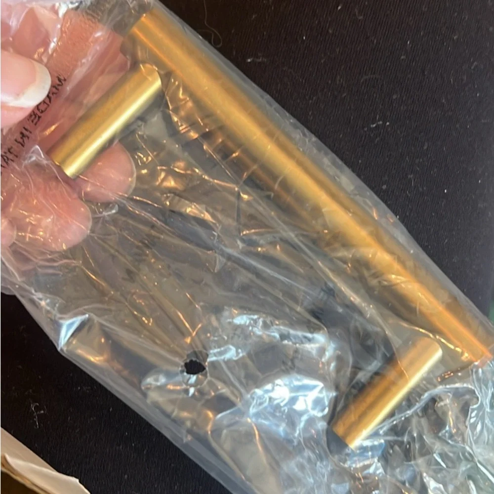 Restoration Hardware Brass Spritz Pulls